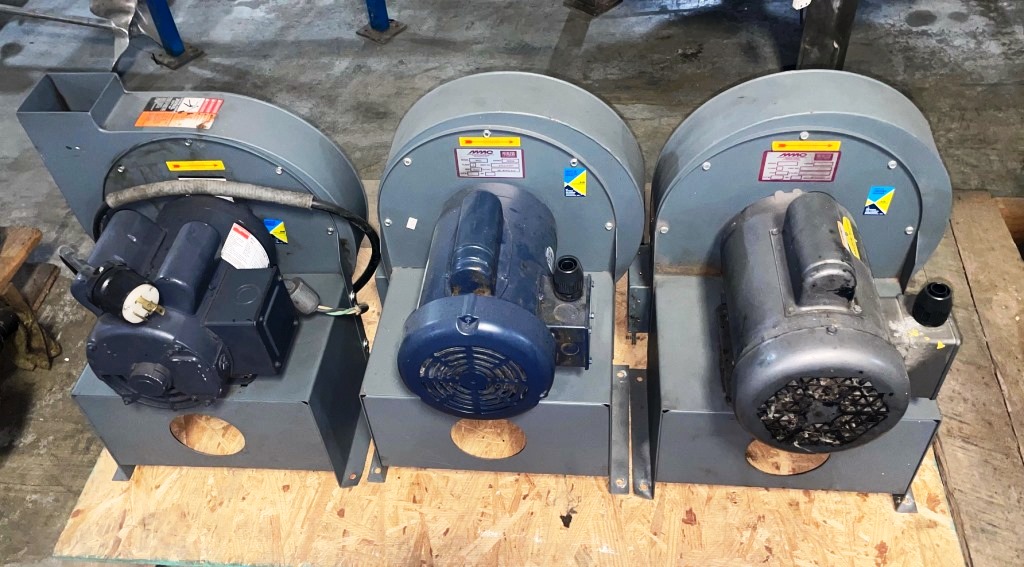MMC Peerless Blowers, Model PW11, wool wheels,